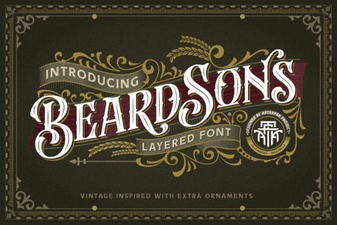 The Beardsons Font: for Creative Design & Typography