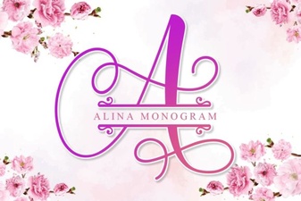 Alina Monogram Font for Personalized Designs