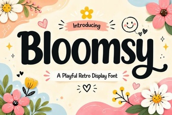 Bloomsy Font: Creative Designs & Stylish Projects