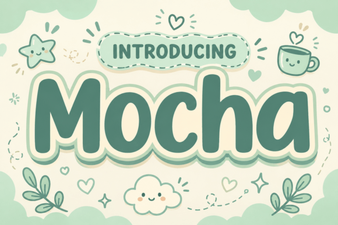 The Motcha Font: a Creative Design Asset