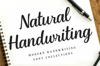 Design Creative Projects with Natural Handwriting Fonts