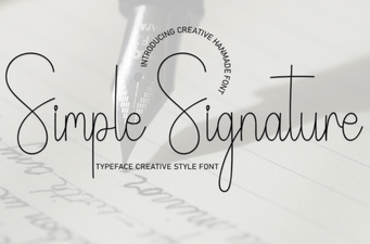 A Font for Signatures That’s Easy & Beautiful