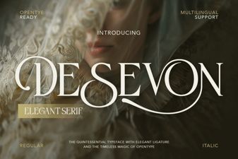 Desevon Font: Creative Typography for Designers